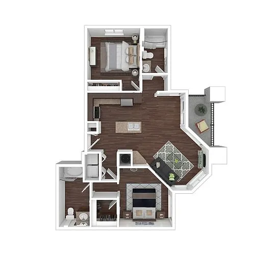 Floor plan 2X2