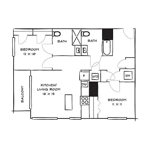 Floor plan Spectrum 2D