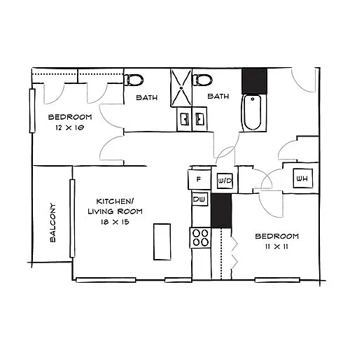 Floor plan Spectrum 2D