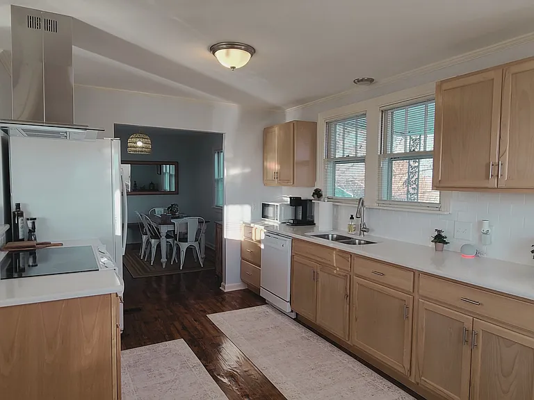 Feel like cooking or baking? Or even throw something tasty on the grill, which is located downstairs.
