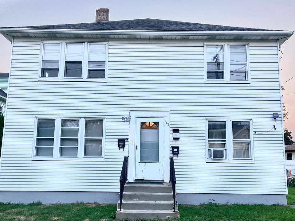 Front of apartment building