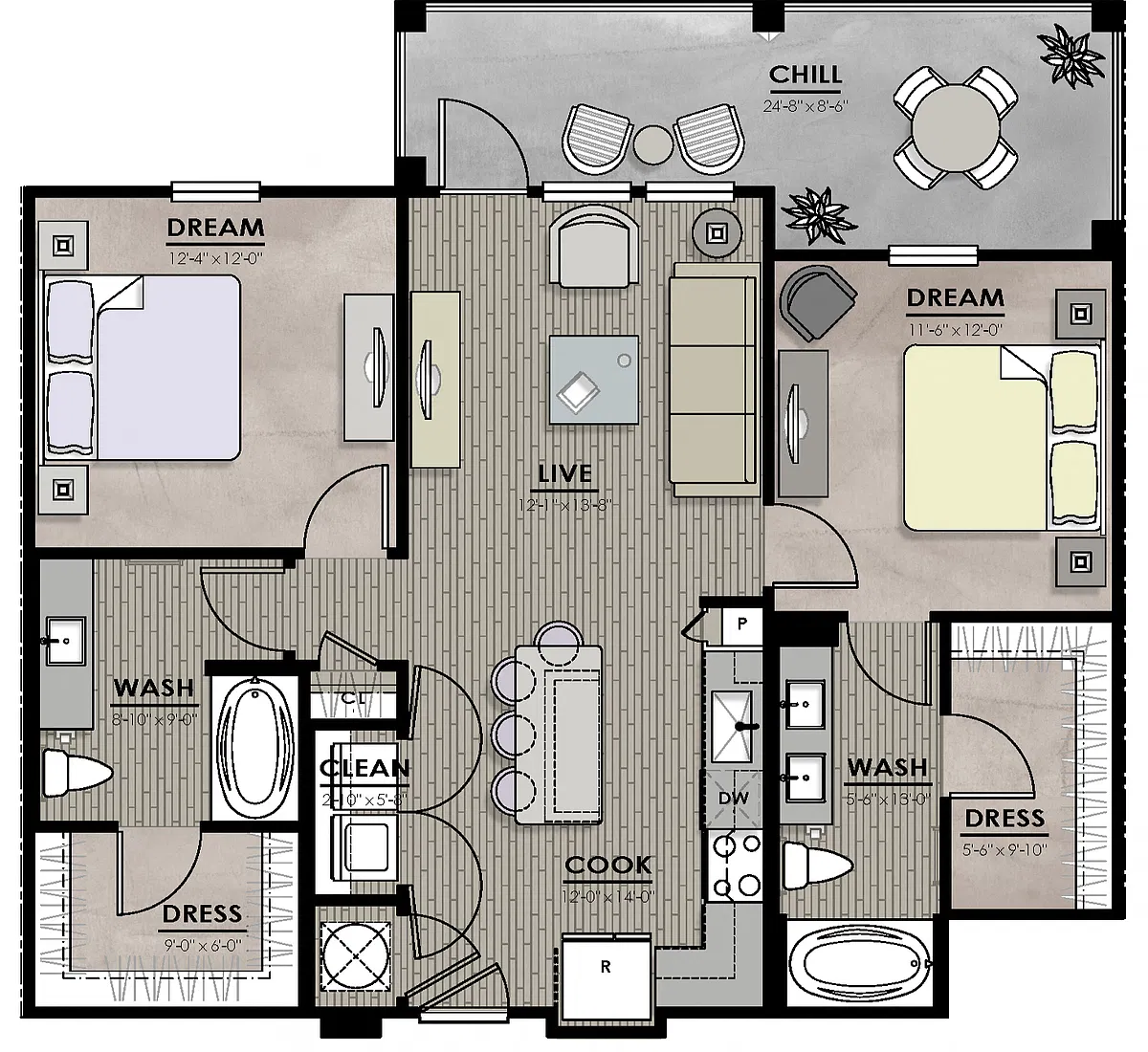 Floor plan B11