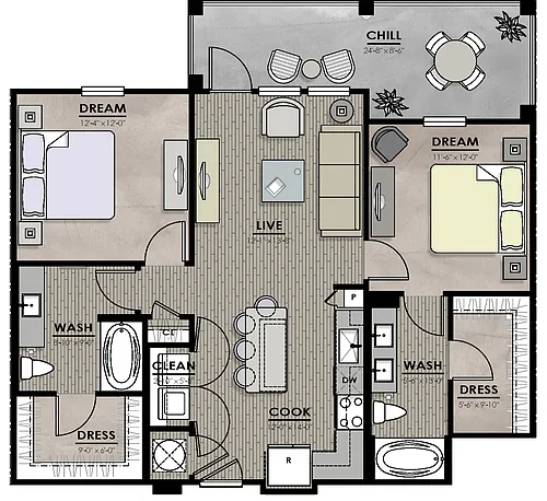 Floor plan B11