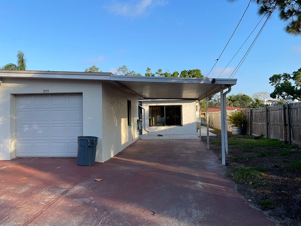 Garage and carport