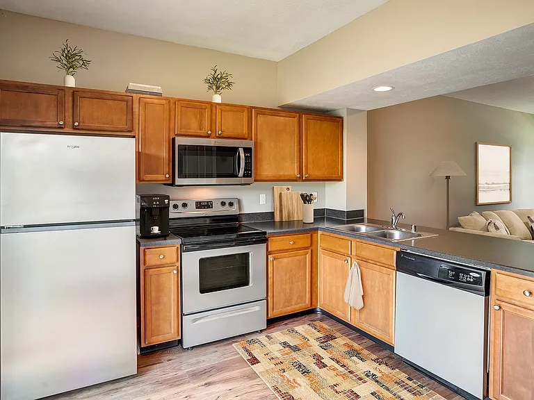 Kitchen with Stainless Steel Appliances