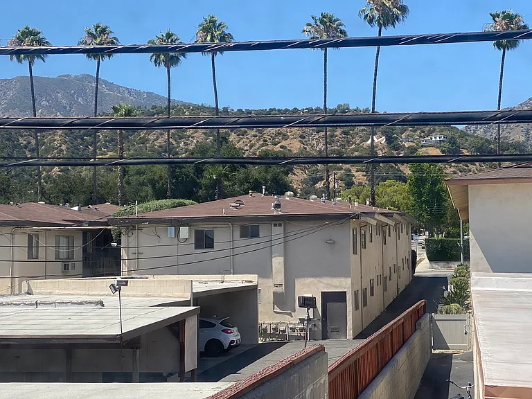 You get a good view of the Monrovia M on the mountain side!