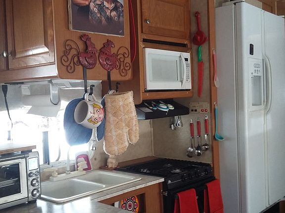 Kitchen and Refrigerator