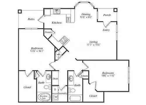 Floor plan Belmont