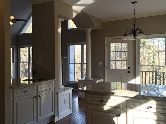 Great view from kitchen