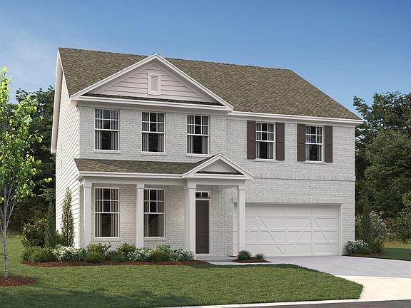 Rendering is for illustrative purposes. Actual exterior selections may vary by homesite.