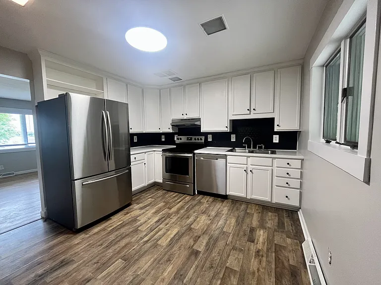 Kitchen with Stainless Steel Appliances