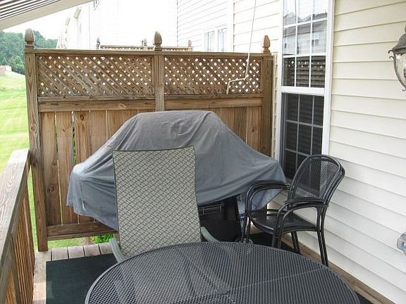 BBQ deck and awning