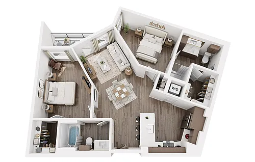 Floor plan B3