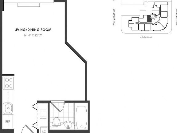 2nd image of 776 6th Ave APT 26N