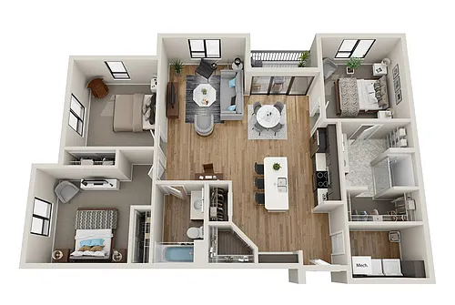 Floor plan Elm
