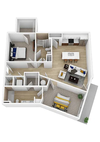Floor plan The Brook II