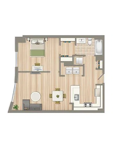 Floor plan 1 - M