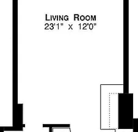 2nd image of 347 W 57th St APT 9E