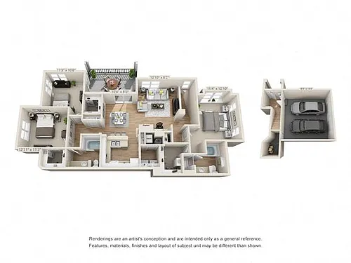 Floor plan Red Canyon - Summit Canyon Renovated