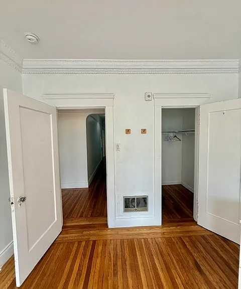 Bedroom with closet