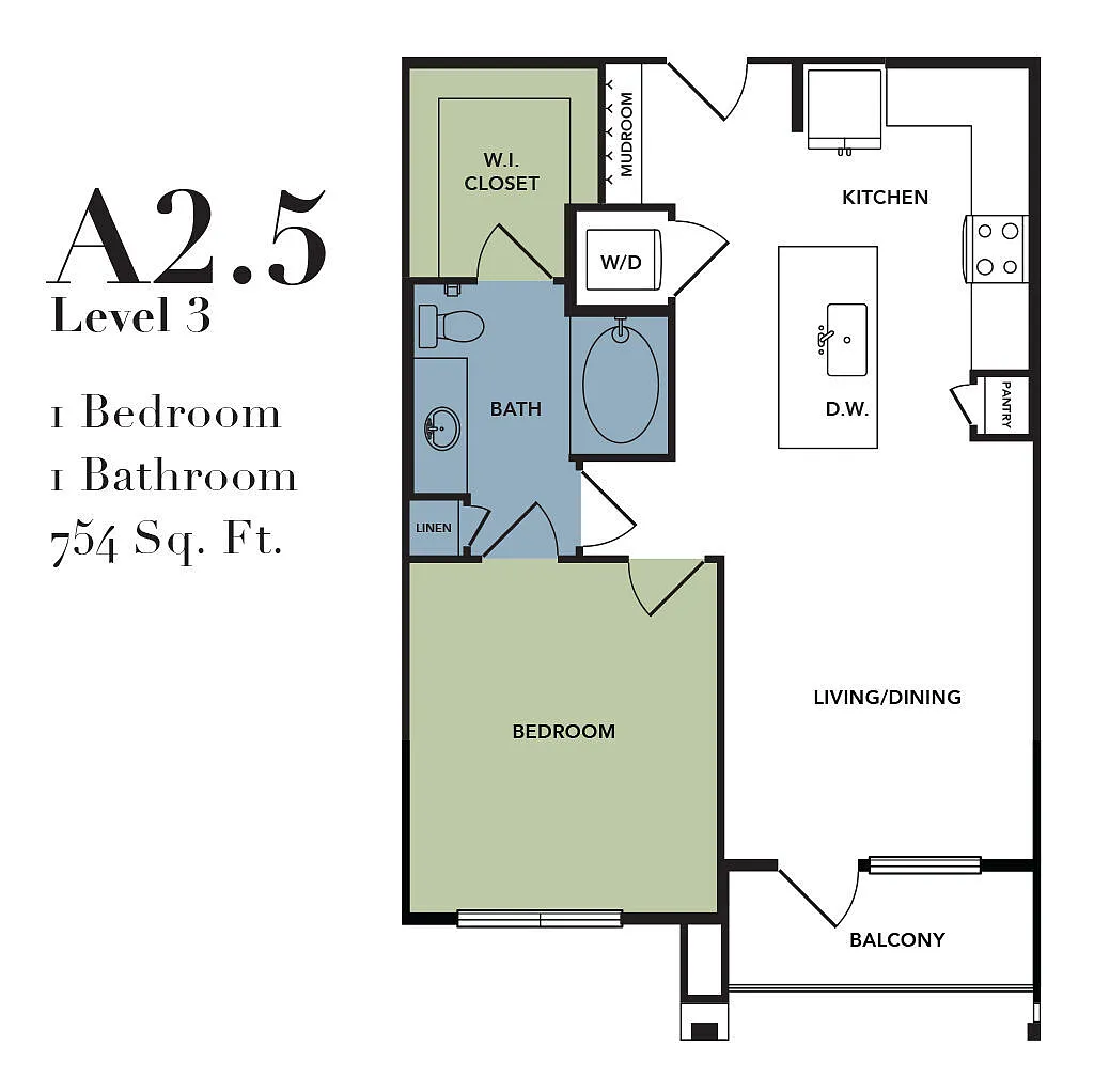 Floor plan A25