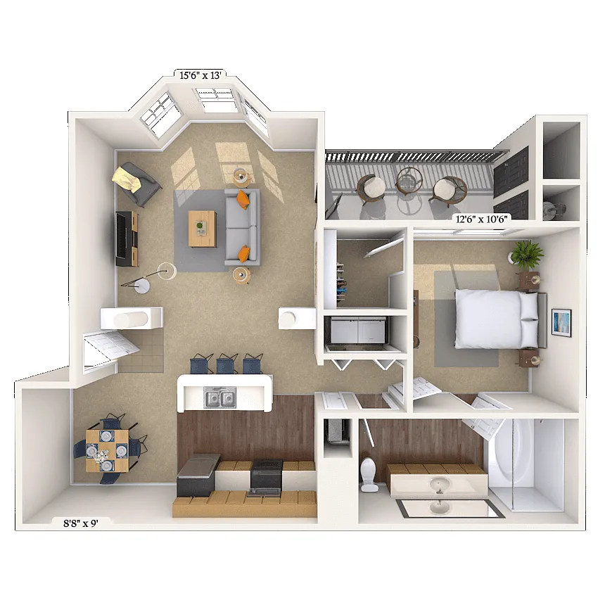 Floor plan Vendue