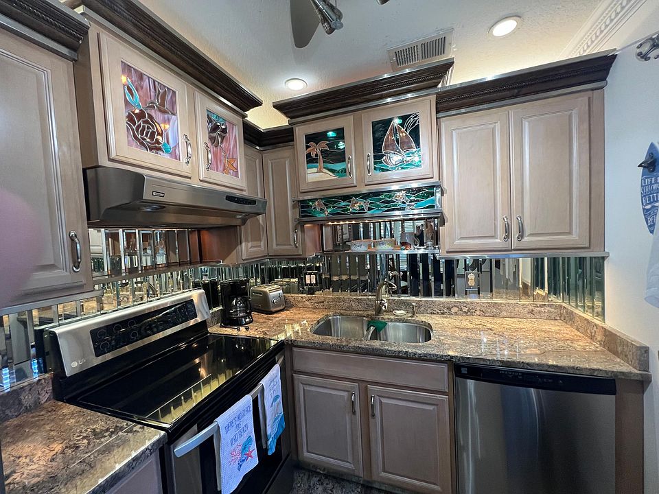 Wide view of kitchen. Dishwasher,