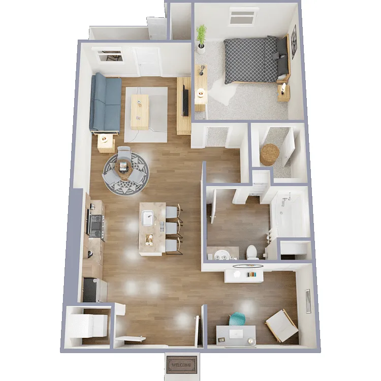 Floor plan Vellum