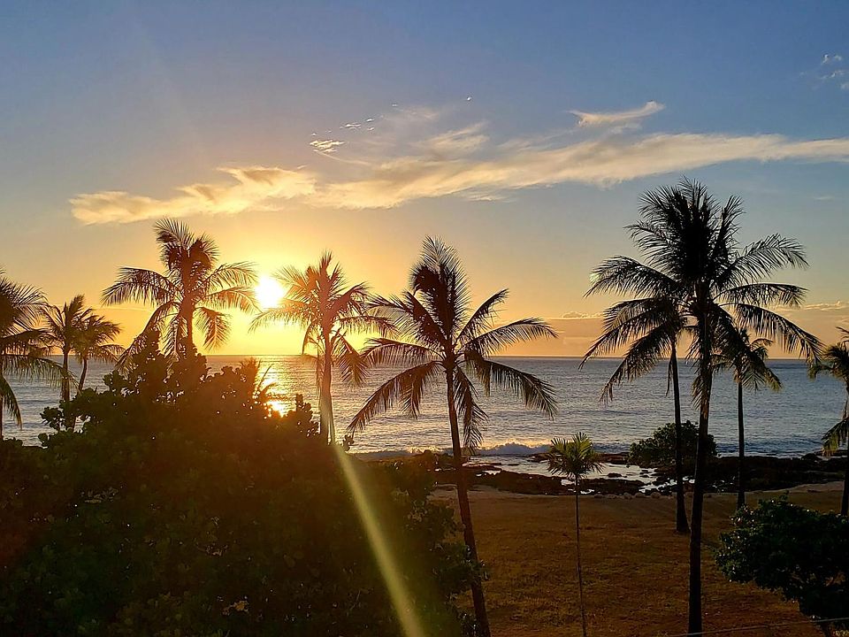 ocean sunset view from condo