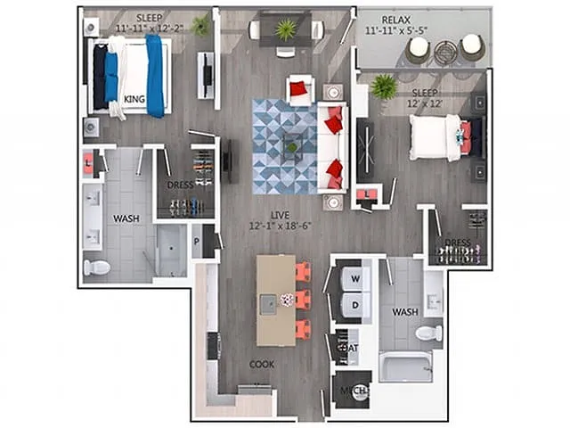Floor plan C5