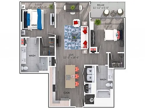 Floor plan C5P