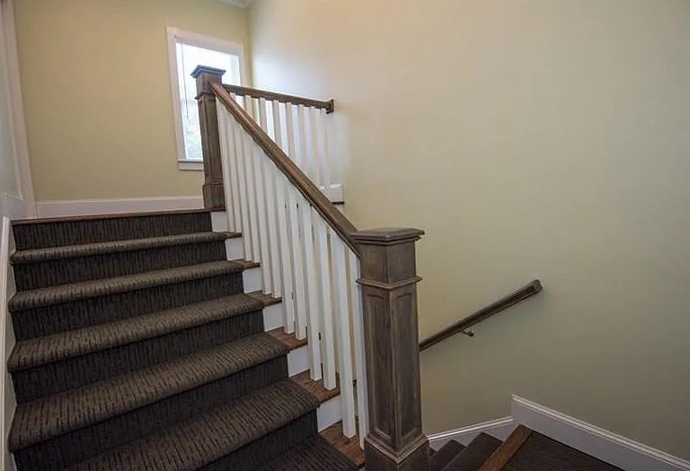 Stairs to the garage