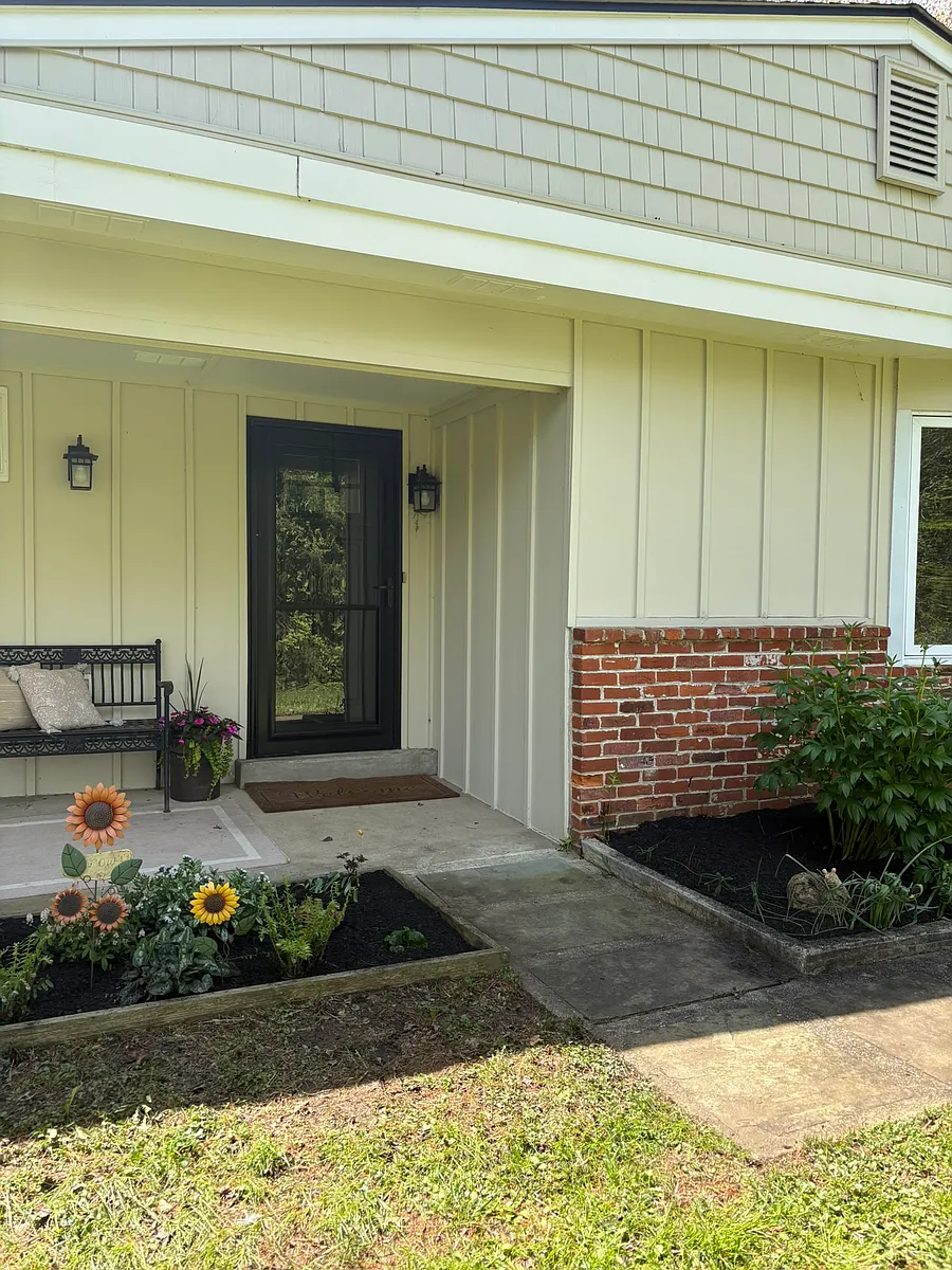 Bright front porch - 3212 N Providence Rd
