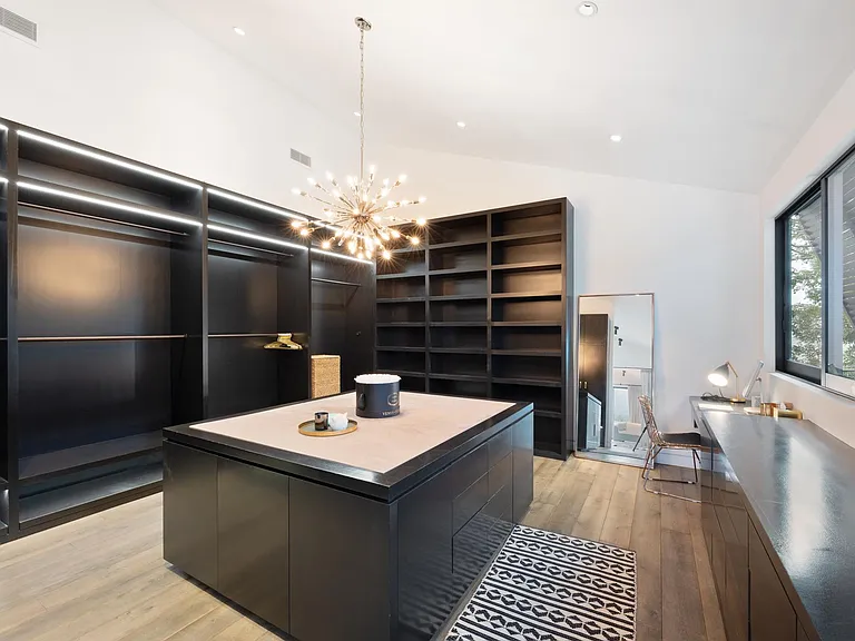The Master suite flaunts a massive walk-in closet!