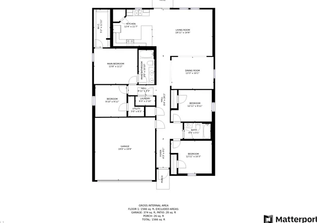 4 bed, 2.0 bath, 1650 sqft, $1,795 — Photo 4