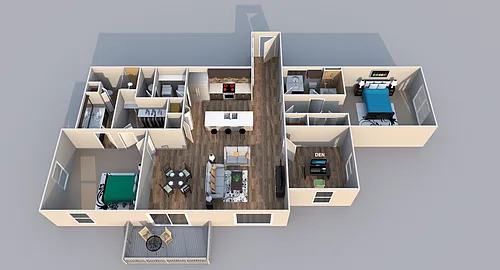 Floor plan Longfellow
