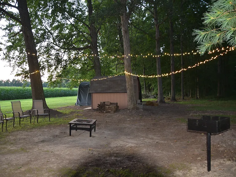 Fully furnished campground in your own backyard!!