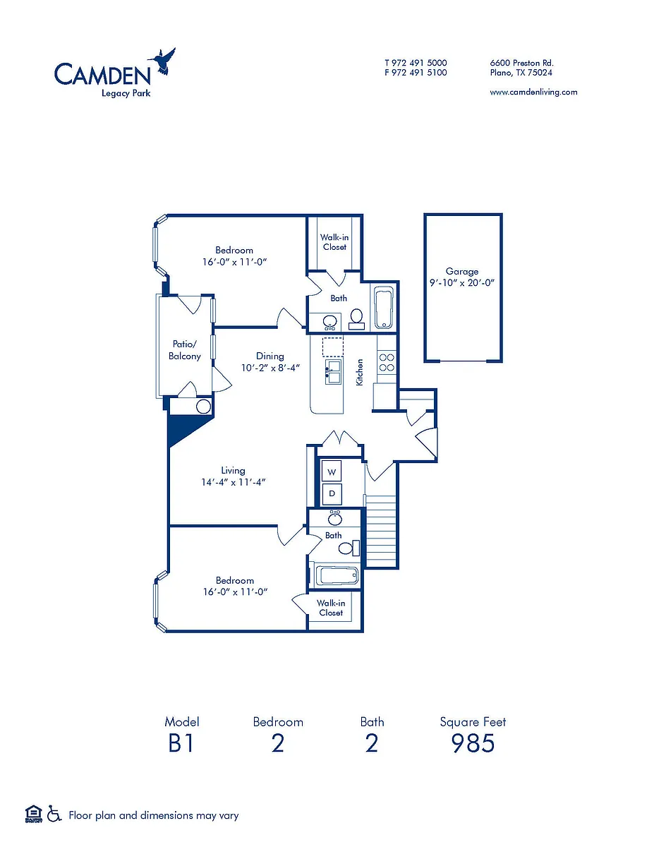 Floor plan B1