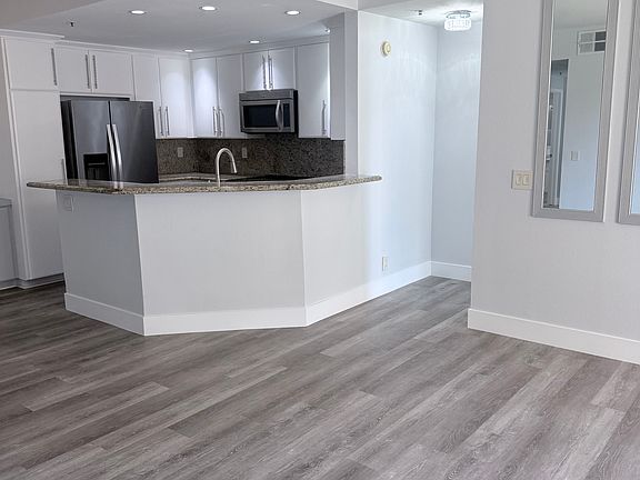 Kitchen and living area