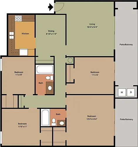 Floor plan Savona