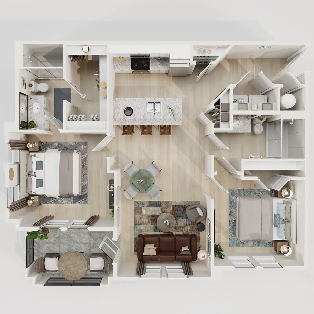 Floor plan B1