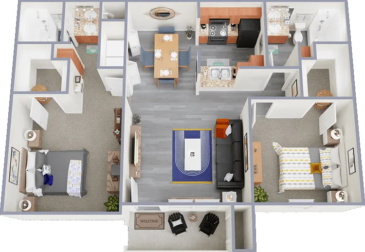 The Elm Floorplan Diagram