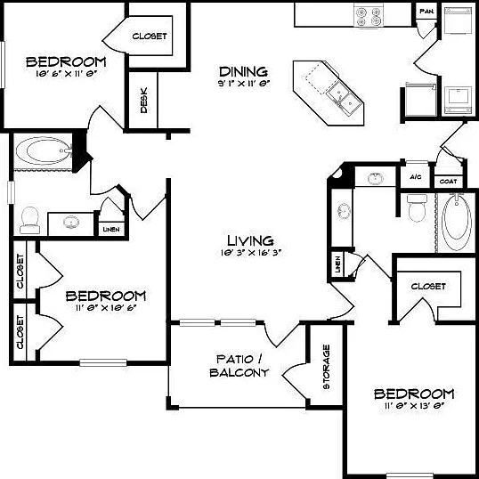 Residence at Lake Jackson — Photo 62