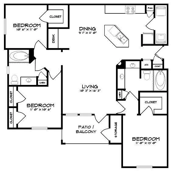 Floor plan H1