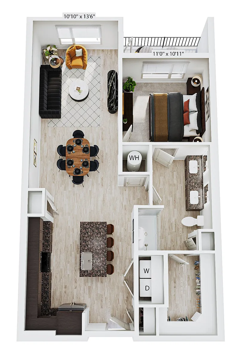 Floor plan A8