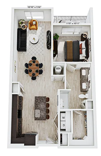Floor plan A8