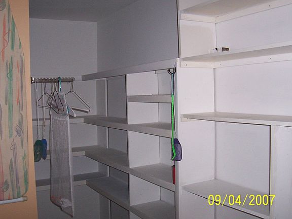 large storage/pantry are