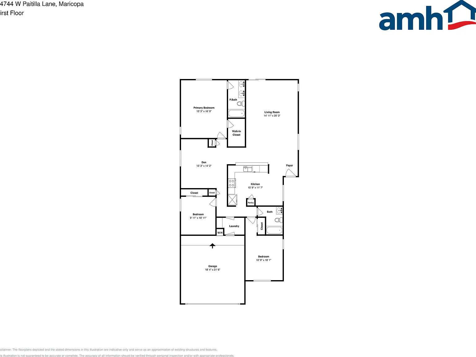 3 bed, 2.0 bath, 1633 sqft, $1,770 — Photo 2