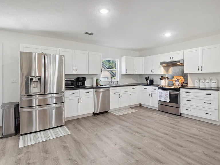 Open space kitchen