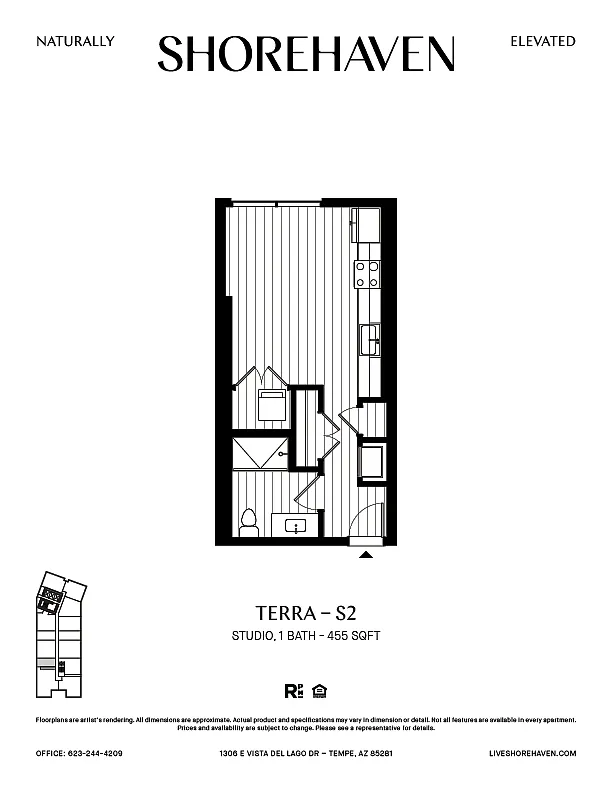 Floor plan Terra - S2